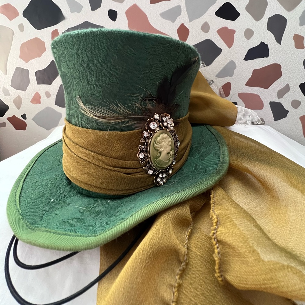 Handmade Tall Toad Mini Top Hat